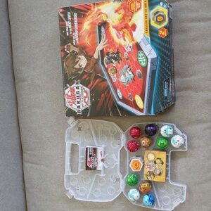 Bakugan Battle Arena, 11 BakuCores, Cards, And Storage Container